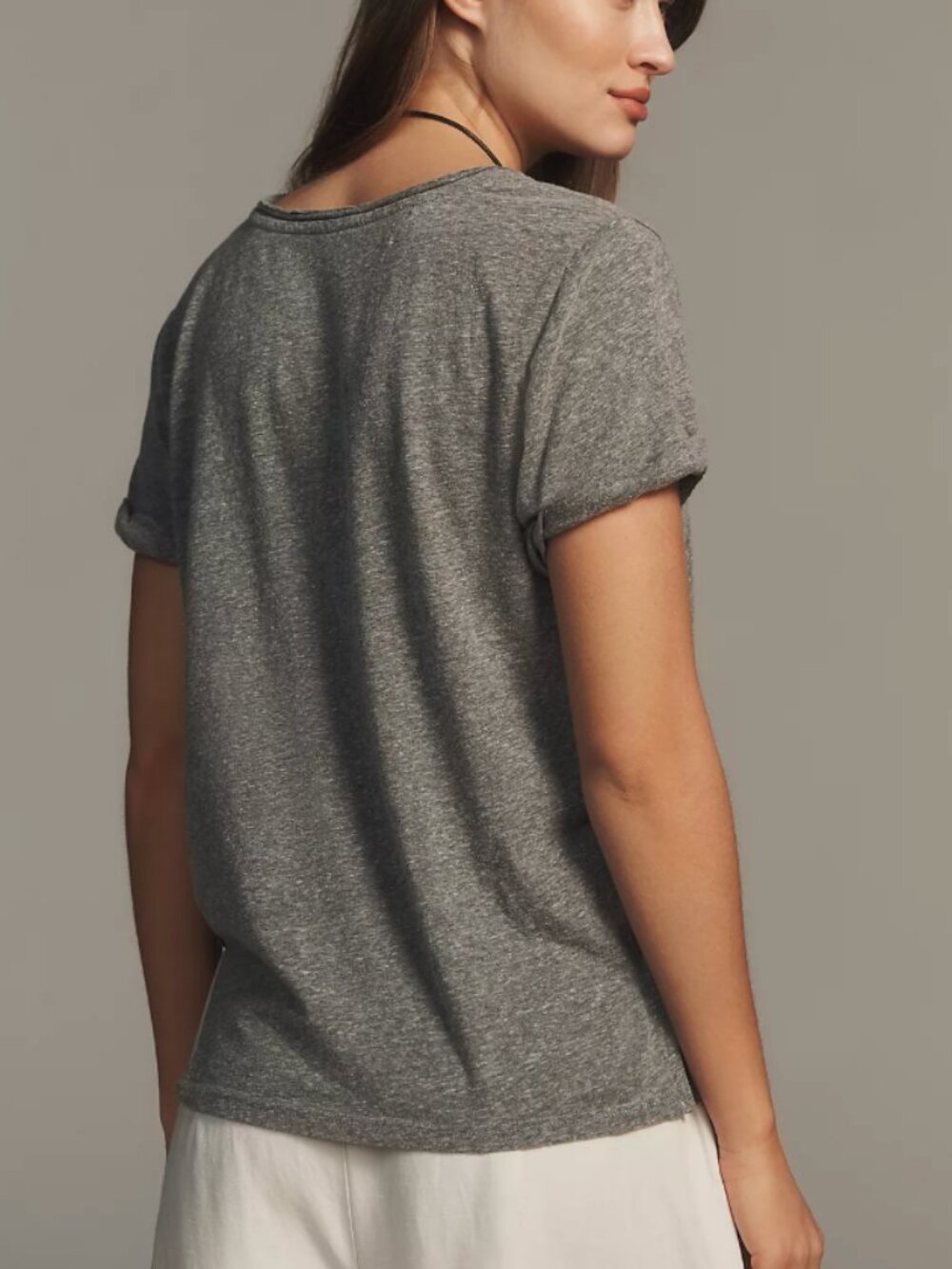 Anthropology T.La Quinn Short-Sleeve Tee - Picture 3 of 9